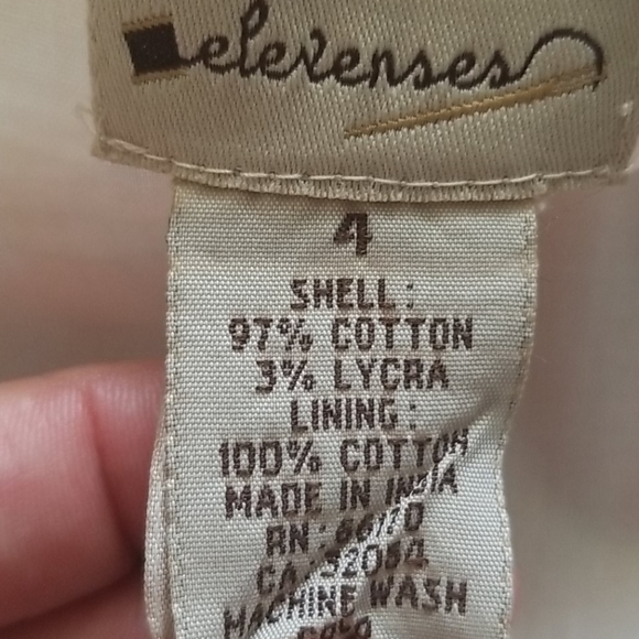 Anthropologie Elevenses Pink & Orange Floral Skirt 4 - Picture 4 of 4